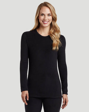 Fleecewear with Stretch Long Sleeve Crew