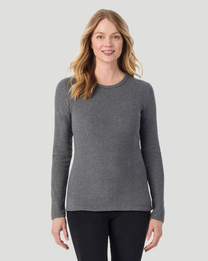 Fleecewear with Stretch Long Sleeve Crew