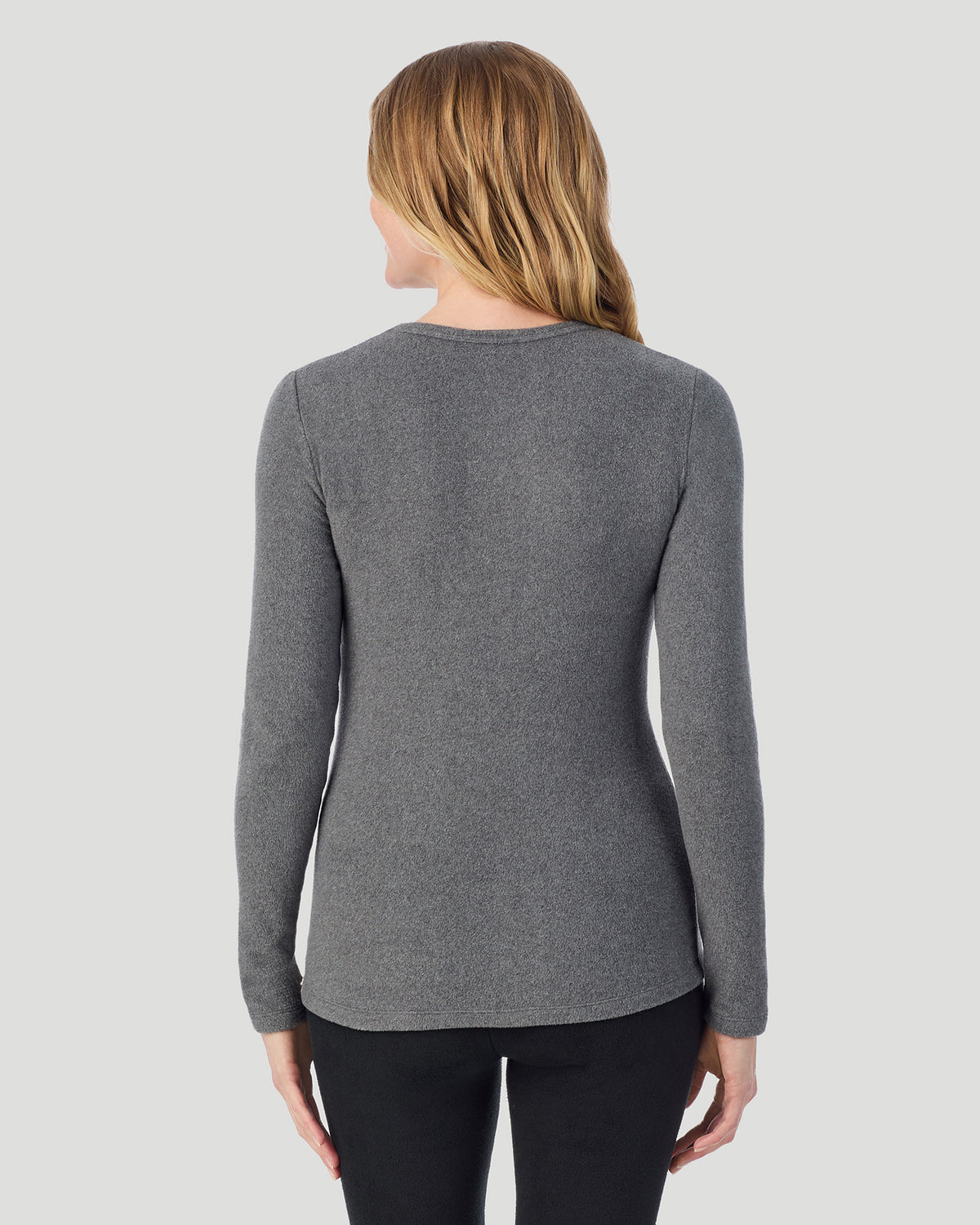 Fleecewear with Stretch Long Sleeve Crew