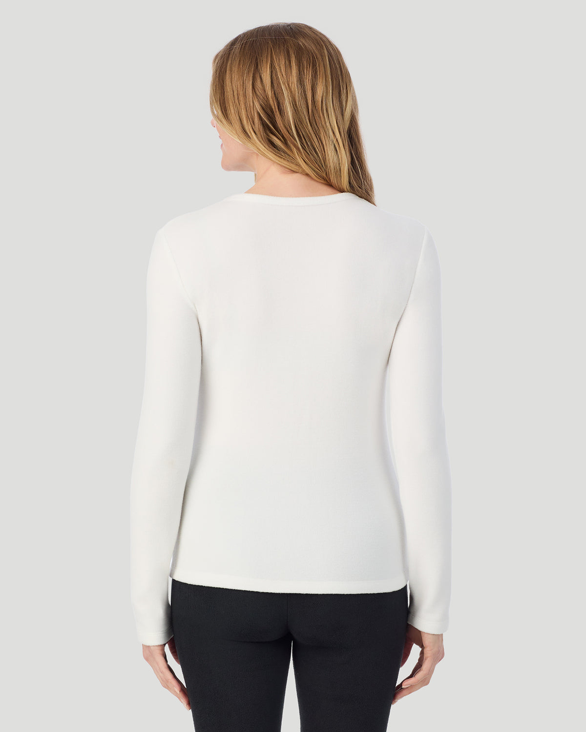 Fleecewear with Stretch Long Sleeve Crew