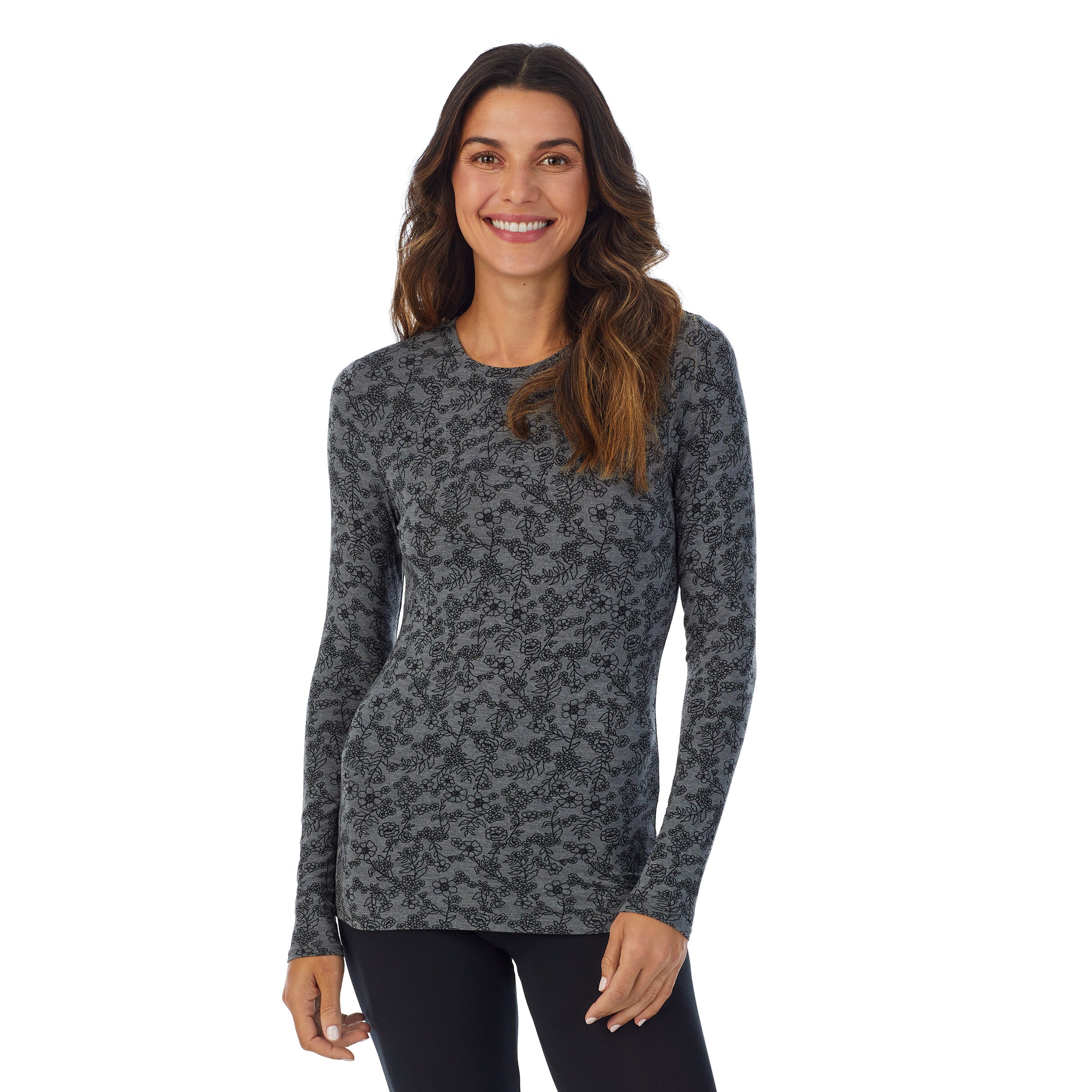Ultra Cozy Long Sleeve Cowl Neck Tunic PLUS – Cuddl Duds