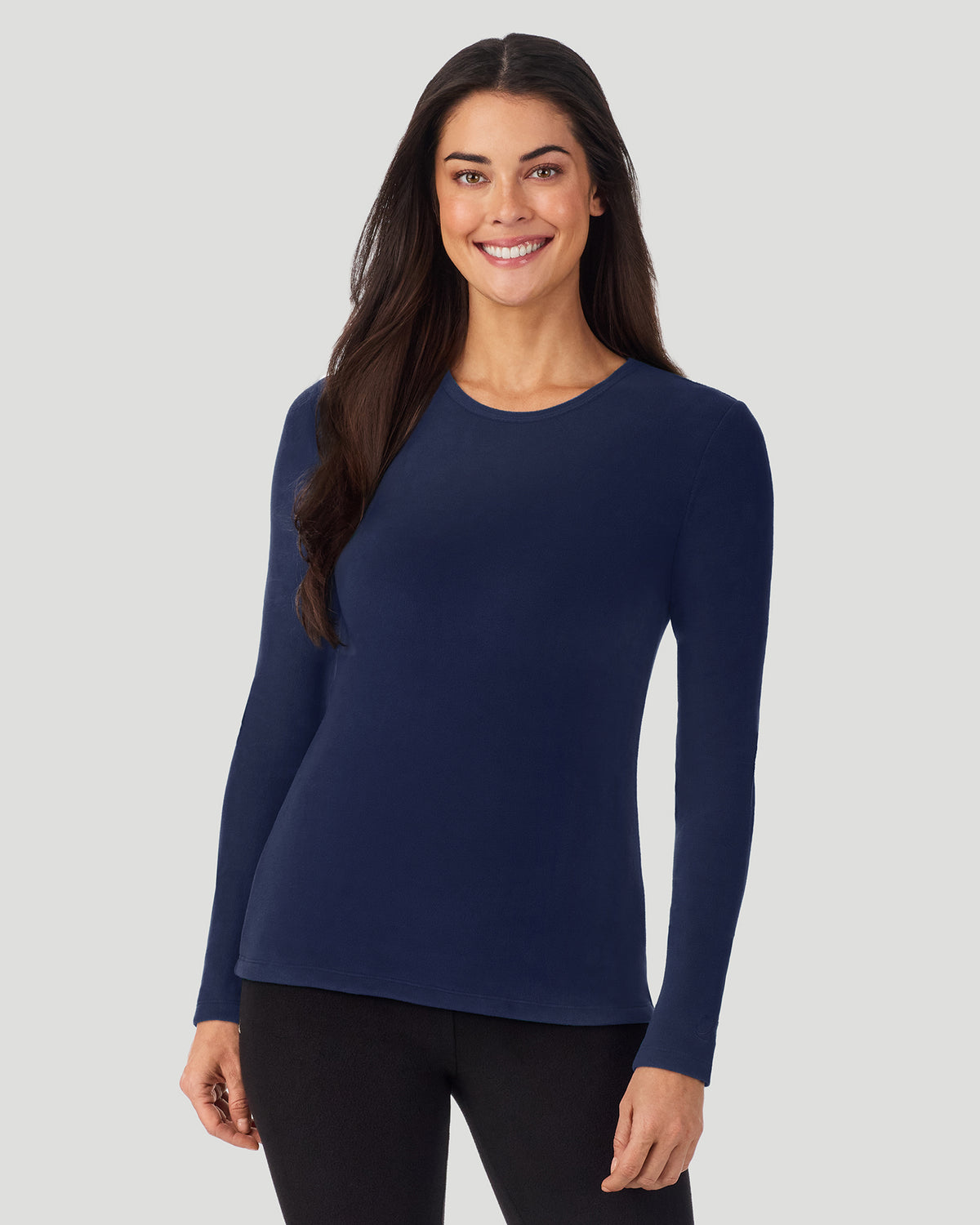 Fleecewear with Stretch Long Sleeve Crew