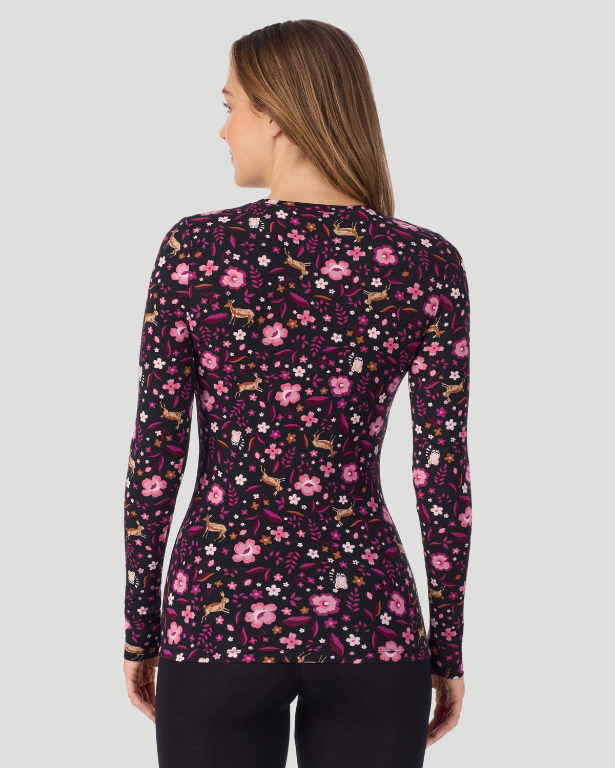 Softwear With Stretch Long Sleeve Crew PETITE