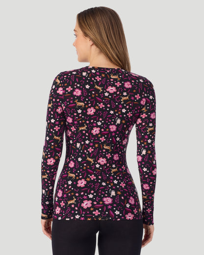 Softwear With Stretch Long Sleeve Crew PETITE