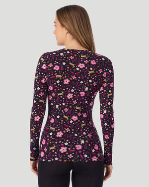 Softwear With Stretch Long Sleeve Crew PETITE