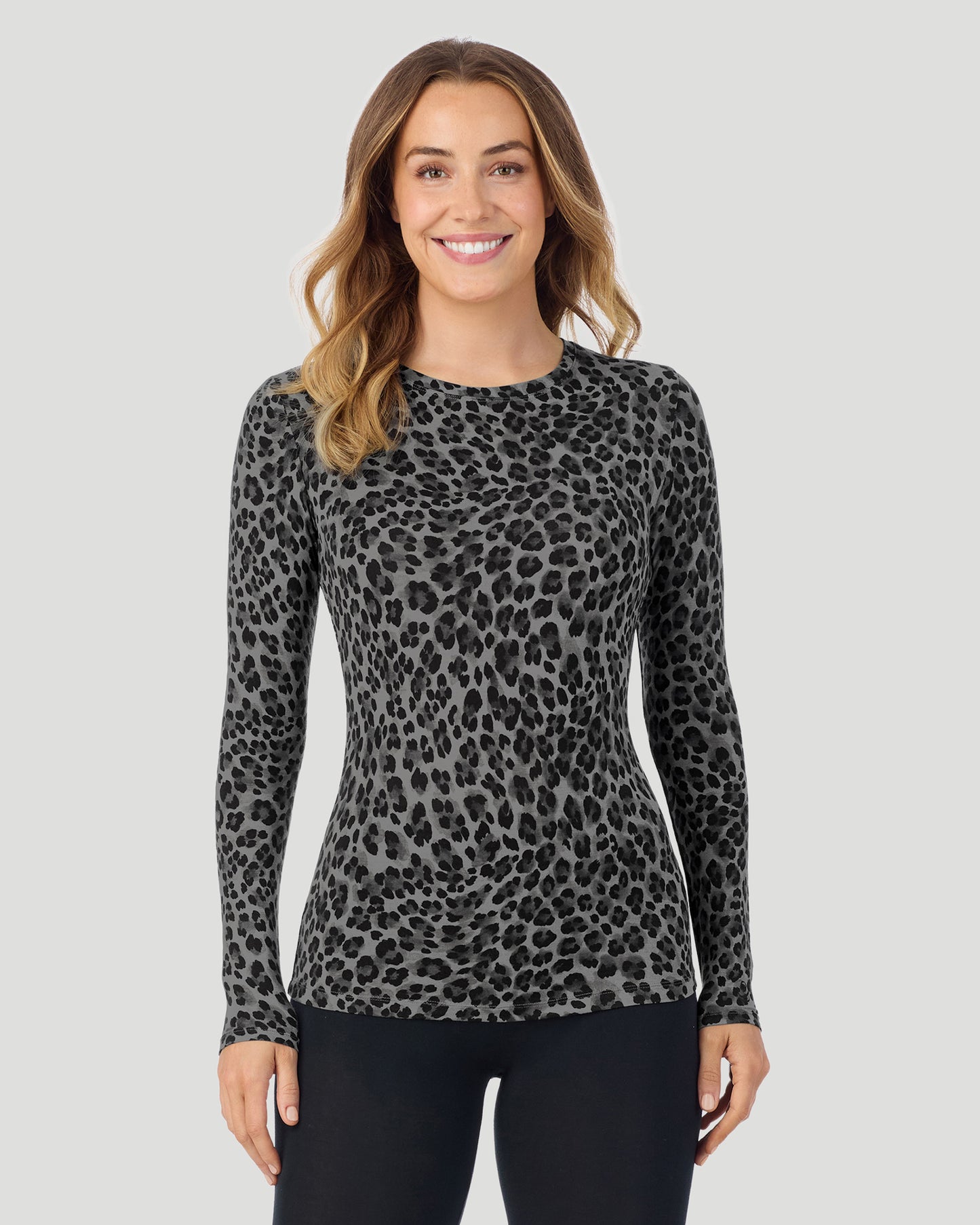 Softwear With Stretch Long Sleeve Crew PETITE