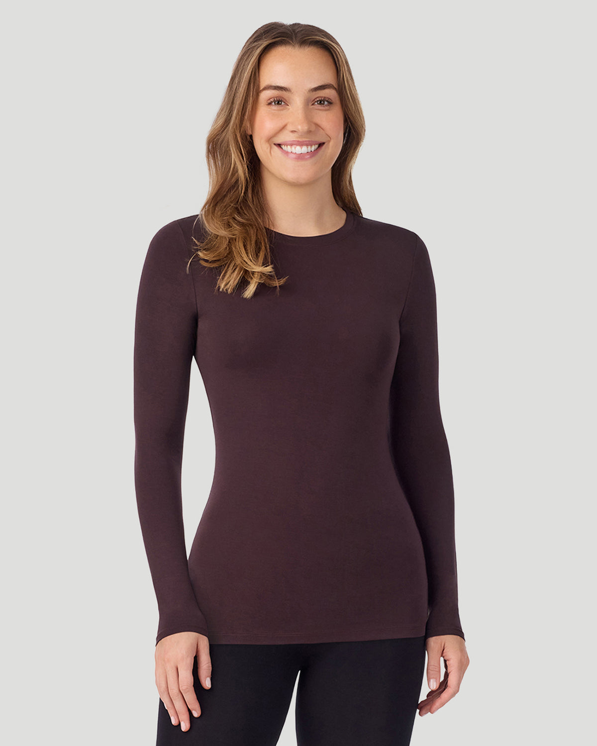 Softwear With Stretch Long Sleeve Crew PETITE