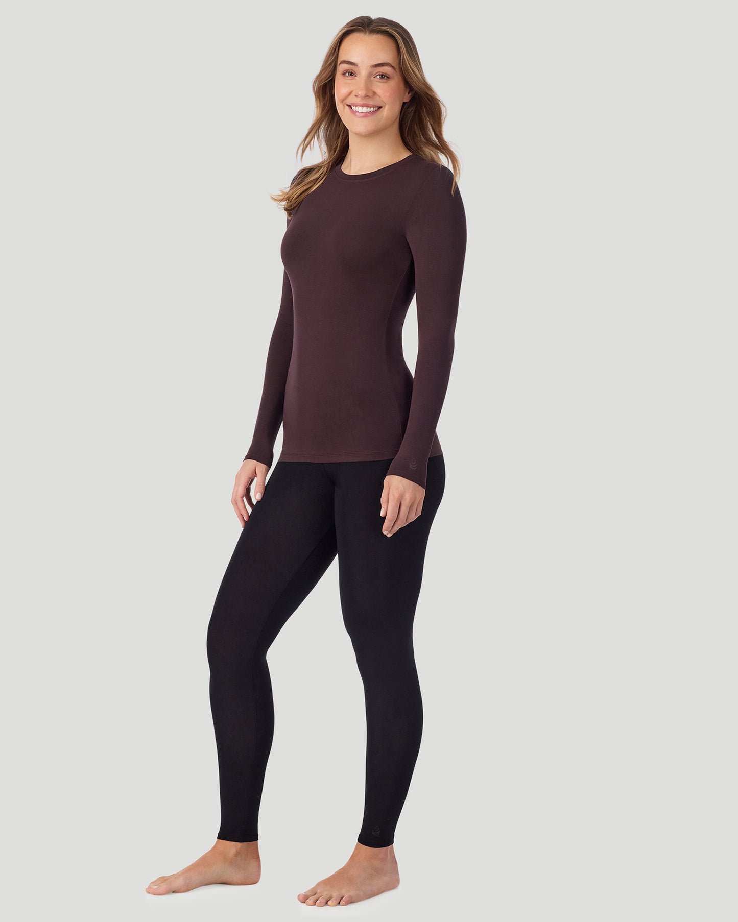Softwear With Stretch Long Sleeve Crew PETITE