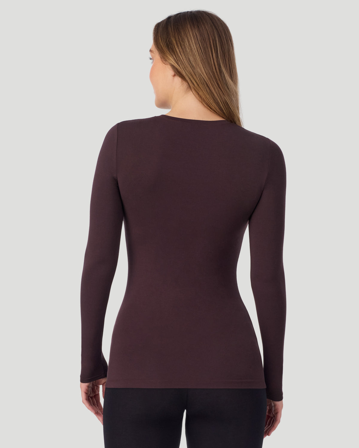 Softwear With Stretch Long Sleeve Crew PETITE