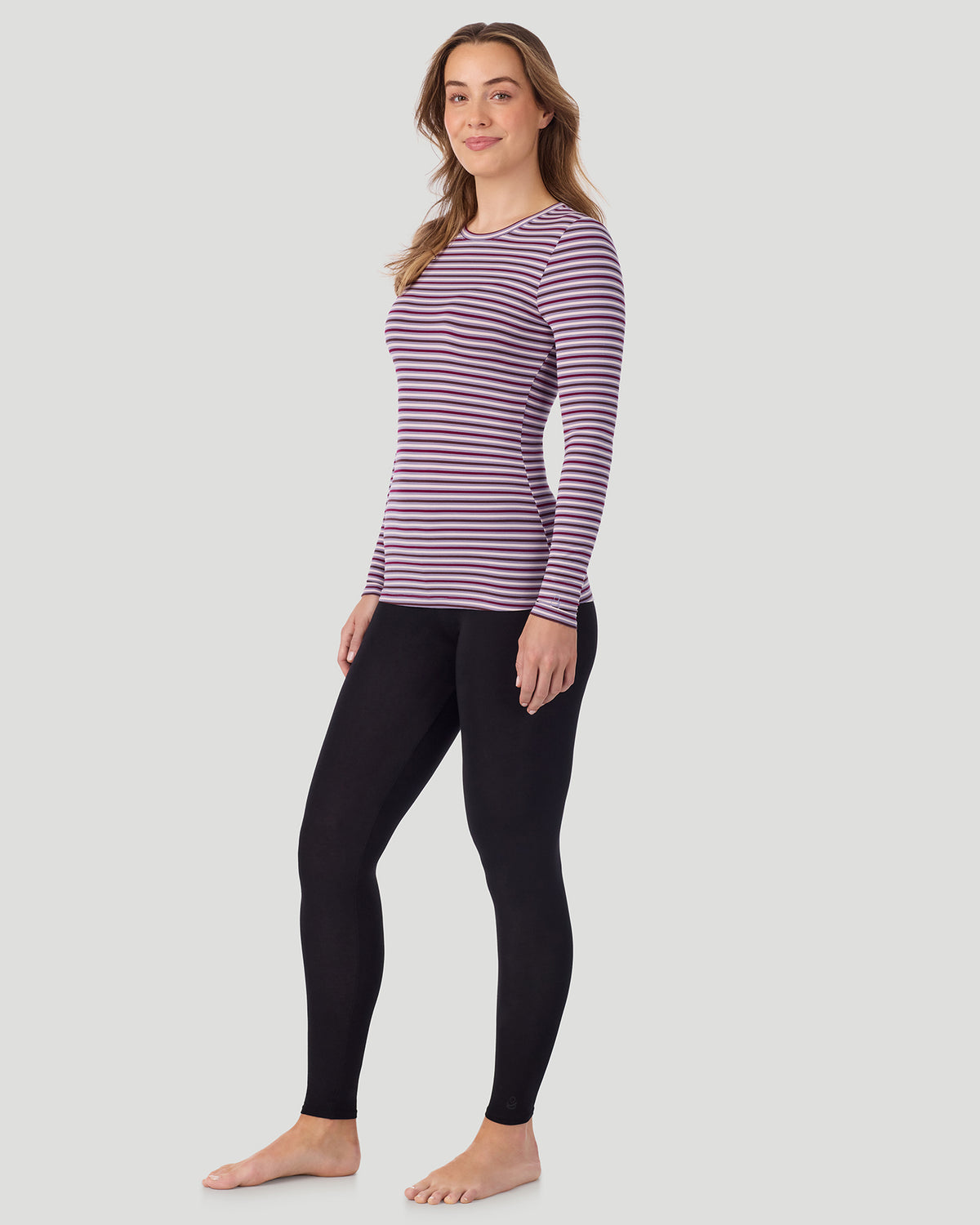 Softwear With Stretch Long Sleeve Crew PETITE