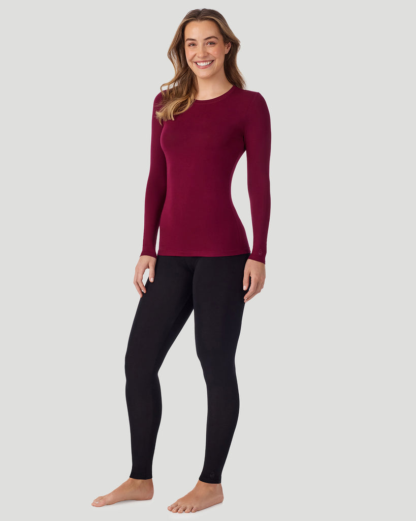 Softwear With Stretch Long Sleeve Crew PETITE