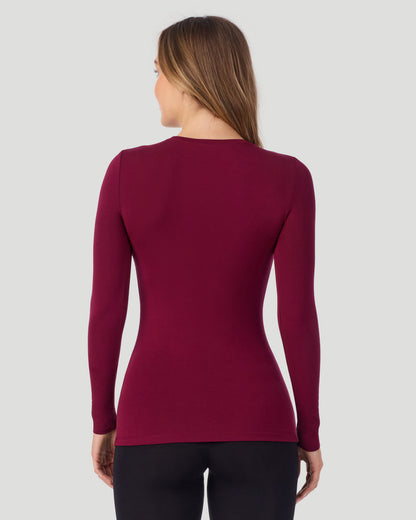 Softwear With Stretch Long Sleeve Crew PETITE