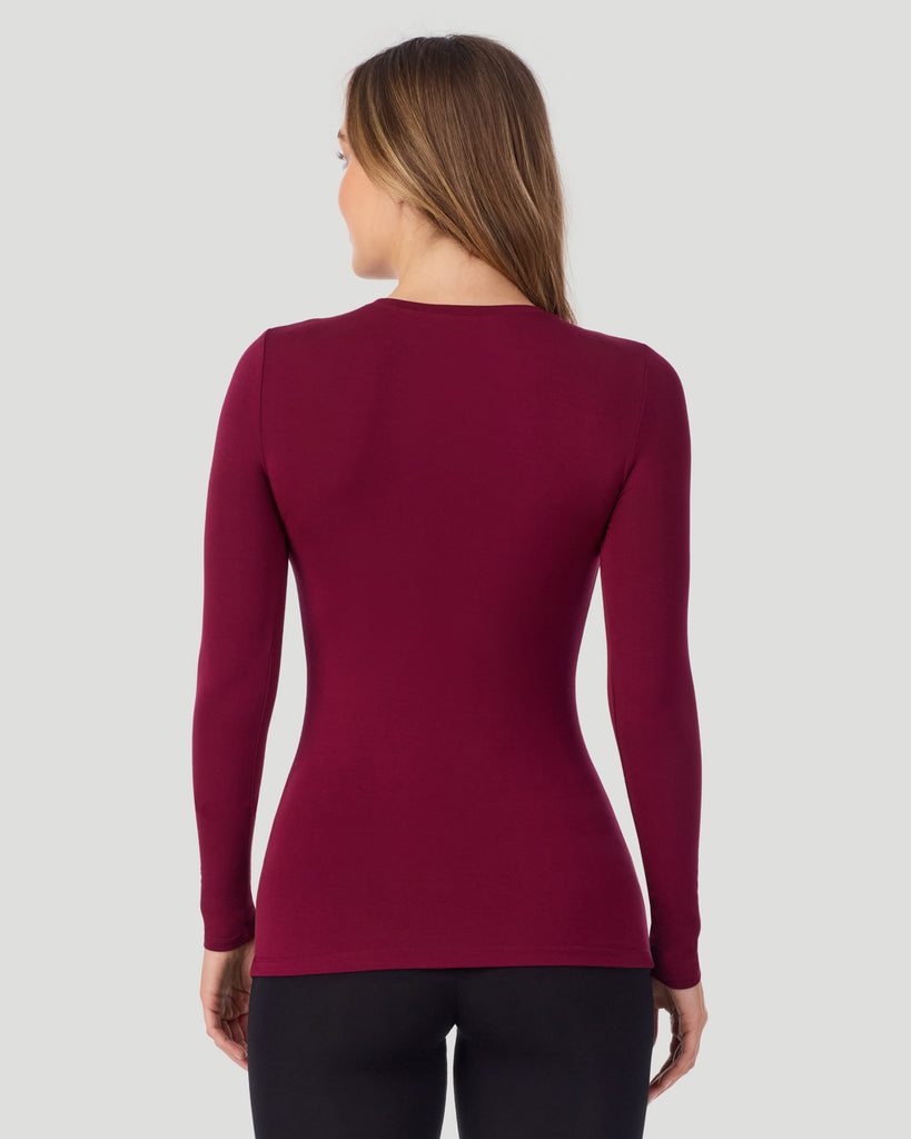 Softwear With Stretch Long Sleeve Crew PETITE