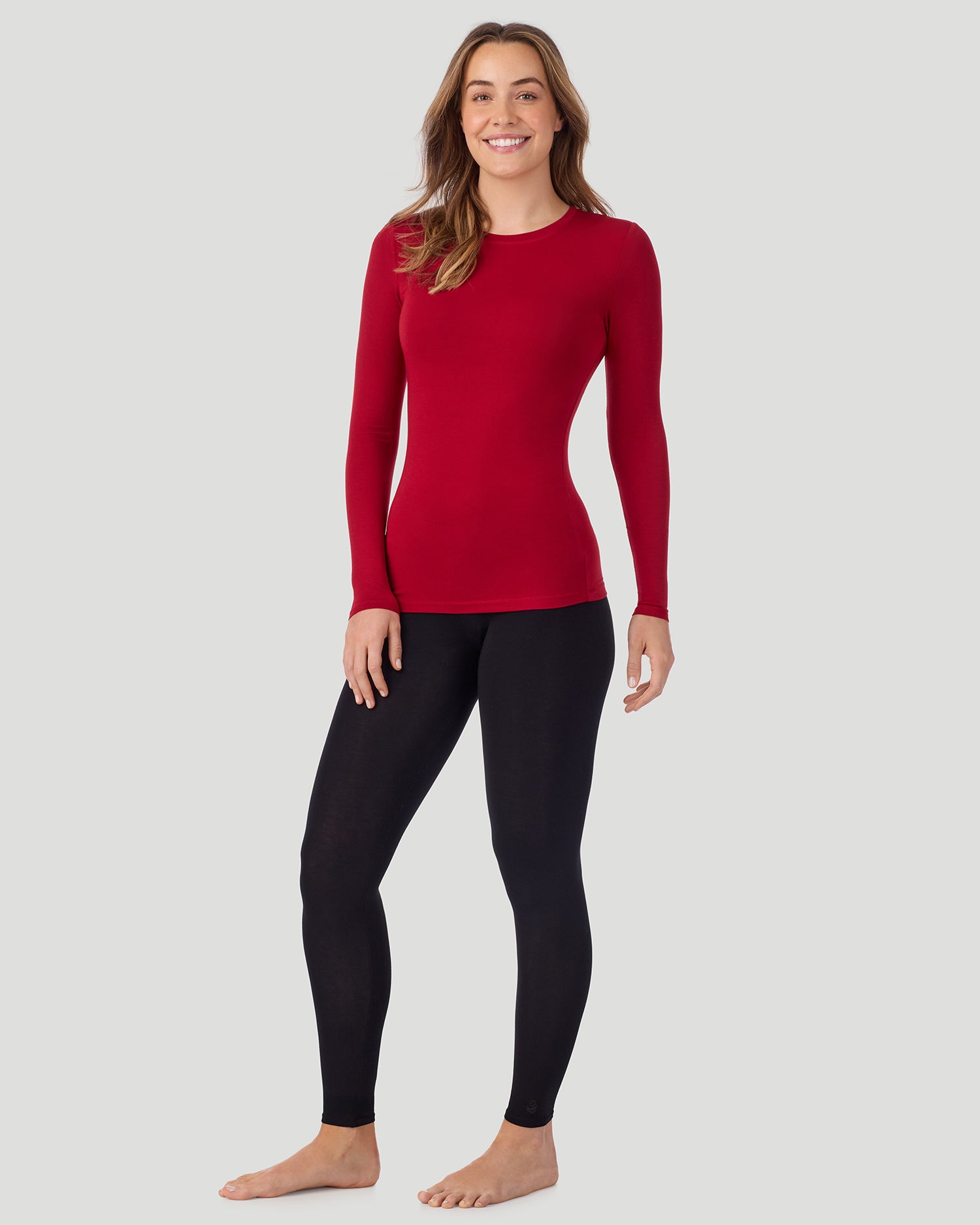 Softwear With Stretch Long Sleeve Crew PETITE