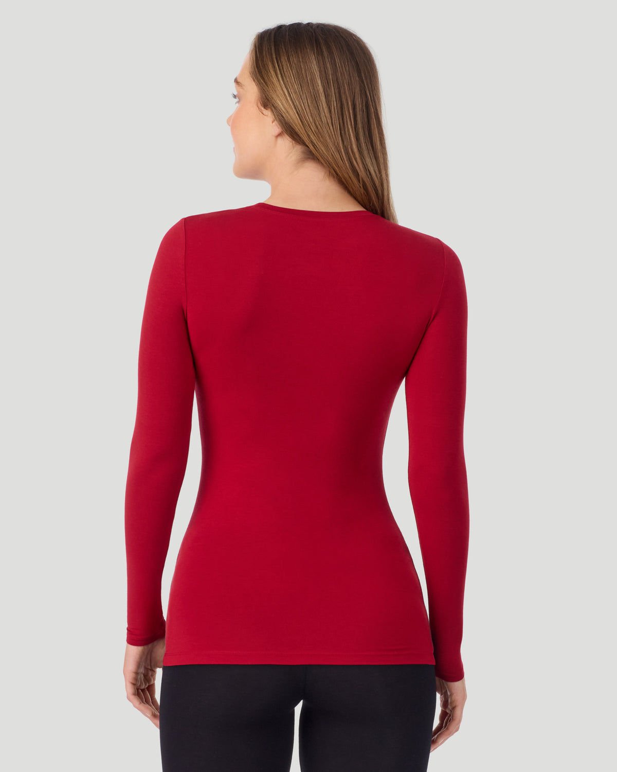 Softwear With Stretch Long Sleeve Crew PETITE