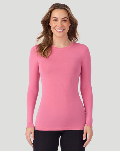 Softwear With Stretch Long Sleeve Crew PETITE