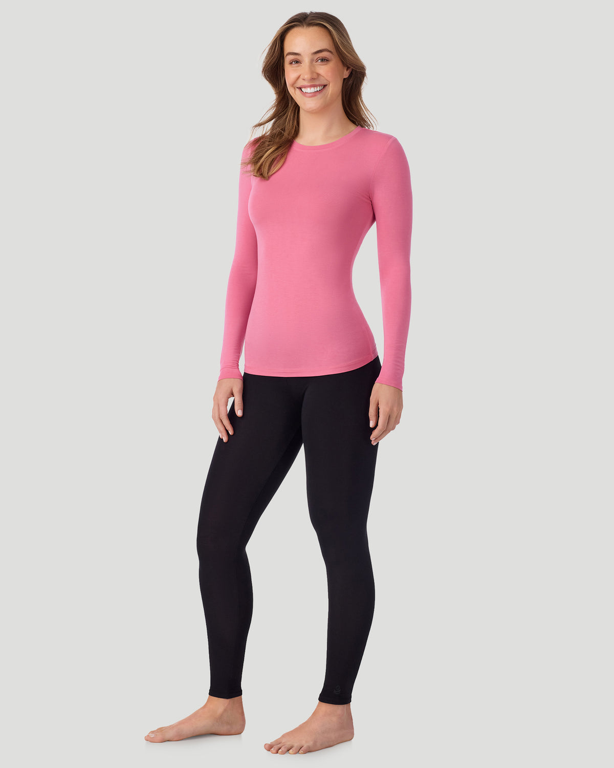 Softwear With Stretch Long Sleeve Crew PETITE