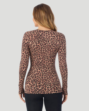 Softwear With Stretch Long Sleeve Crew PETITE