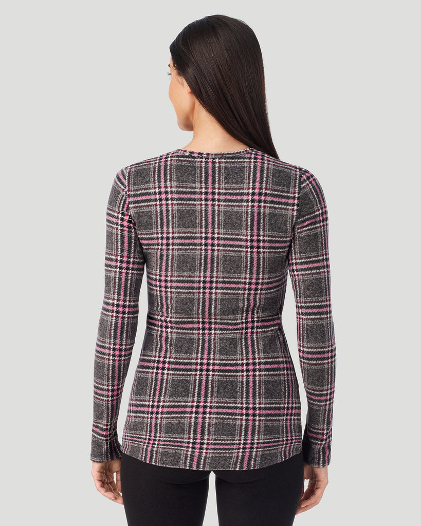 Fleecewear with Stretch Long Sleeve Crew
