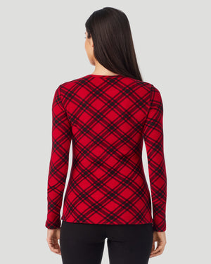 Fleecewear with Stretch Long Sleeve Crew
