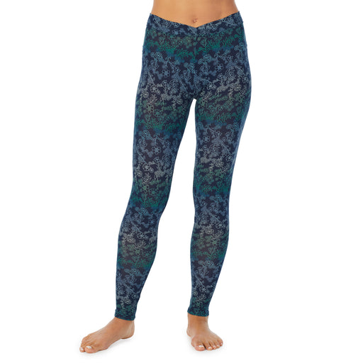 Cuddl Duds Women's Softwear with Stretch Legging, Heather Coal, X-Small at   Women's Clothing store