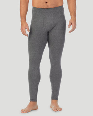 A man wearing a Grey Heather cottonwear pant