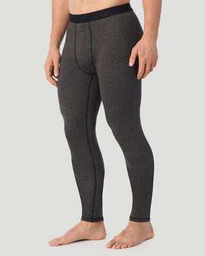  A man wearing Grey Stripe FlexStripe Pant in a side view pose