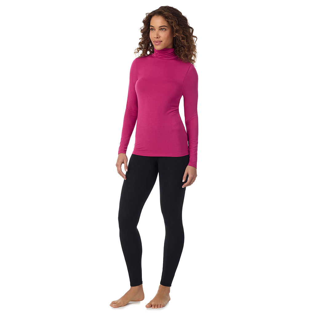 Softwear With Stretch Long Sleeve Turtleneck Cuddl Duds