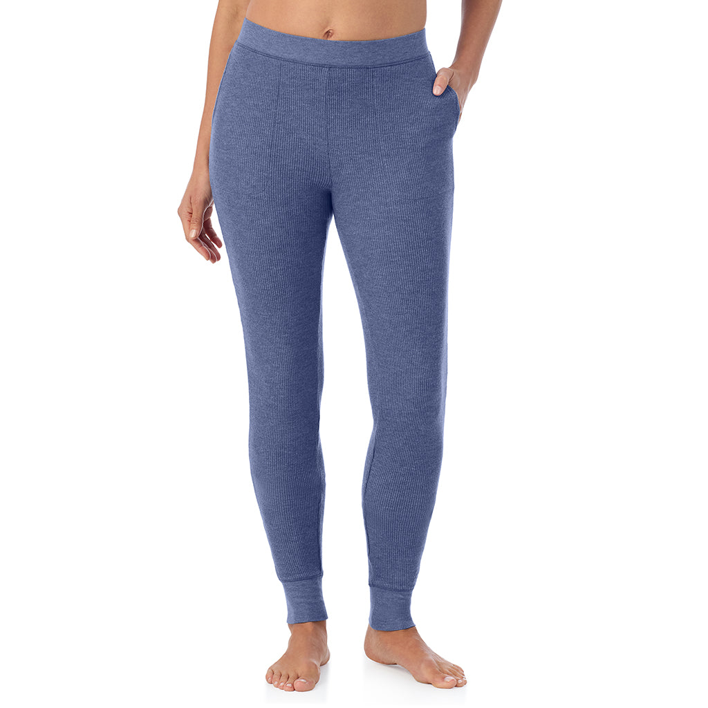  A Lady is wearing Cozy Stretch Thermal Legging