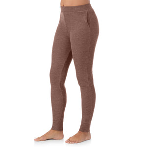  A Lady is wearing Cozy Stretch Thermal Legging