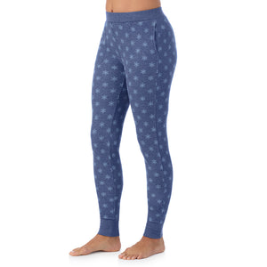  A Lady is wearing Cozy Stretch Thermal Legging