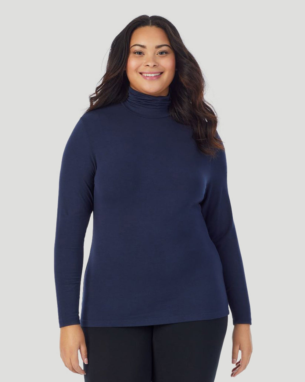 Softwear With Stretch Long Sleeve Turtleneck PLUS
