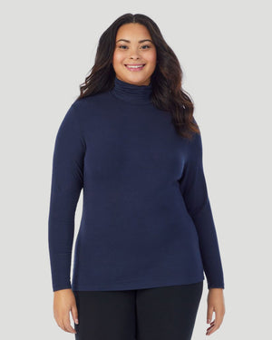 Softwear With Stretch Long Sleeve Turtleneck PLUS