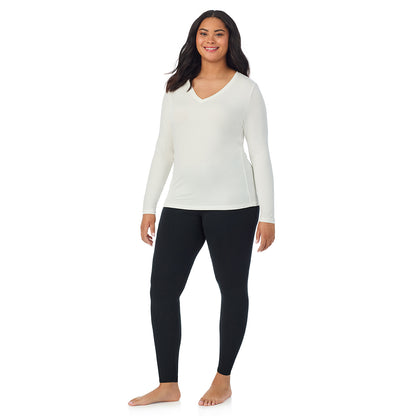 Softwear With Stretch Long Sleeve V-Neck PLUS