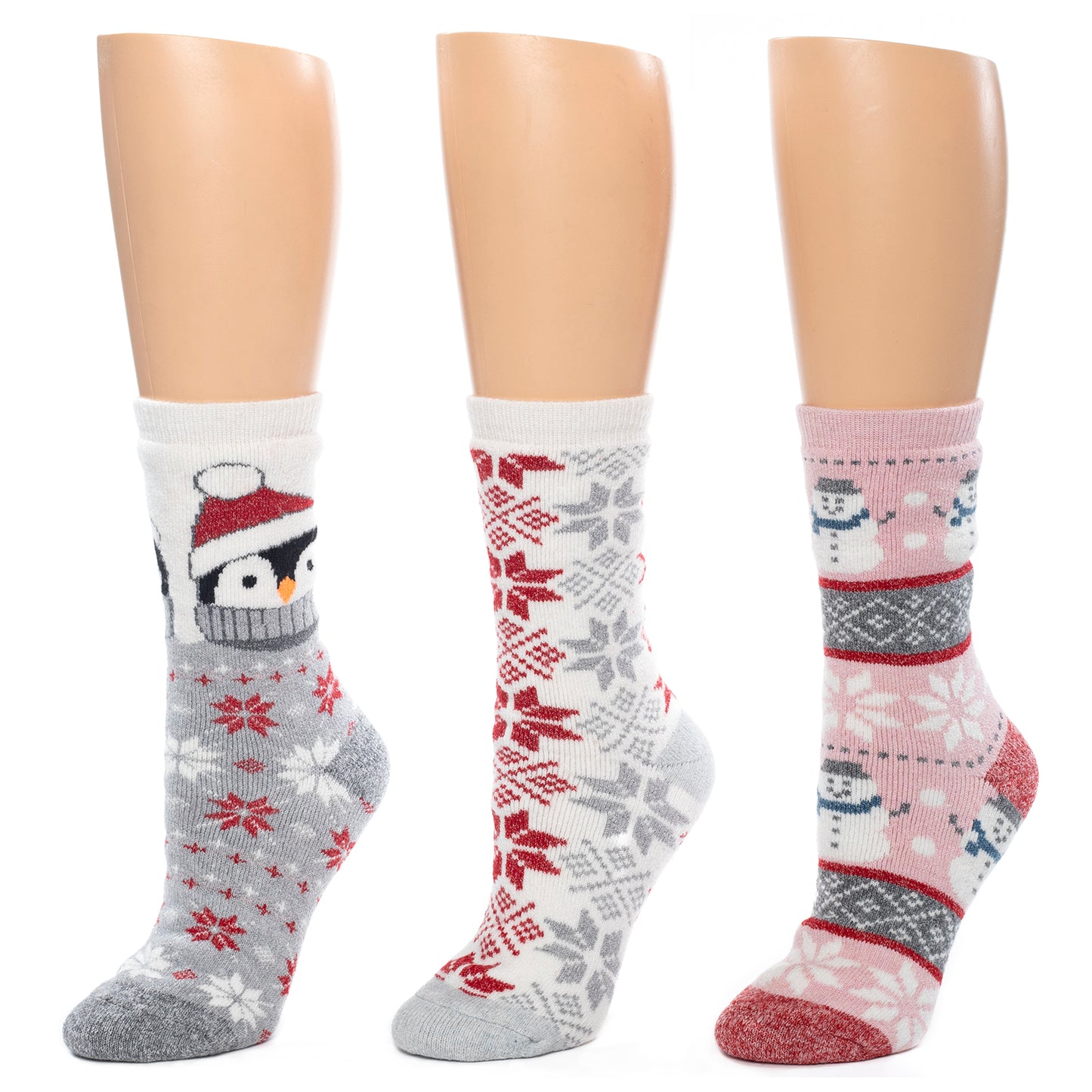 Penguin;@Penguin Brushed Lounge Sock 3 Pack