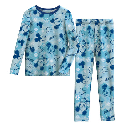 Mickey; @Mickey Mouse Toddler Boys Stretch Poly 2 pc. Long Sleeve Crew & Pant Set