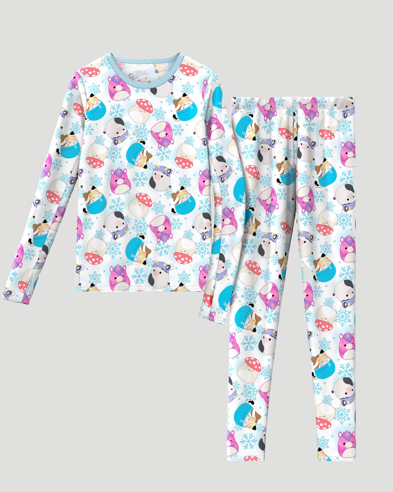 A Squishmallows Poly 2 pc. Long Sleeve Crew & Legging Set