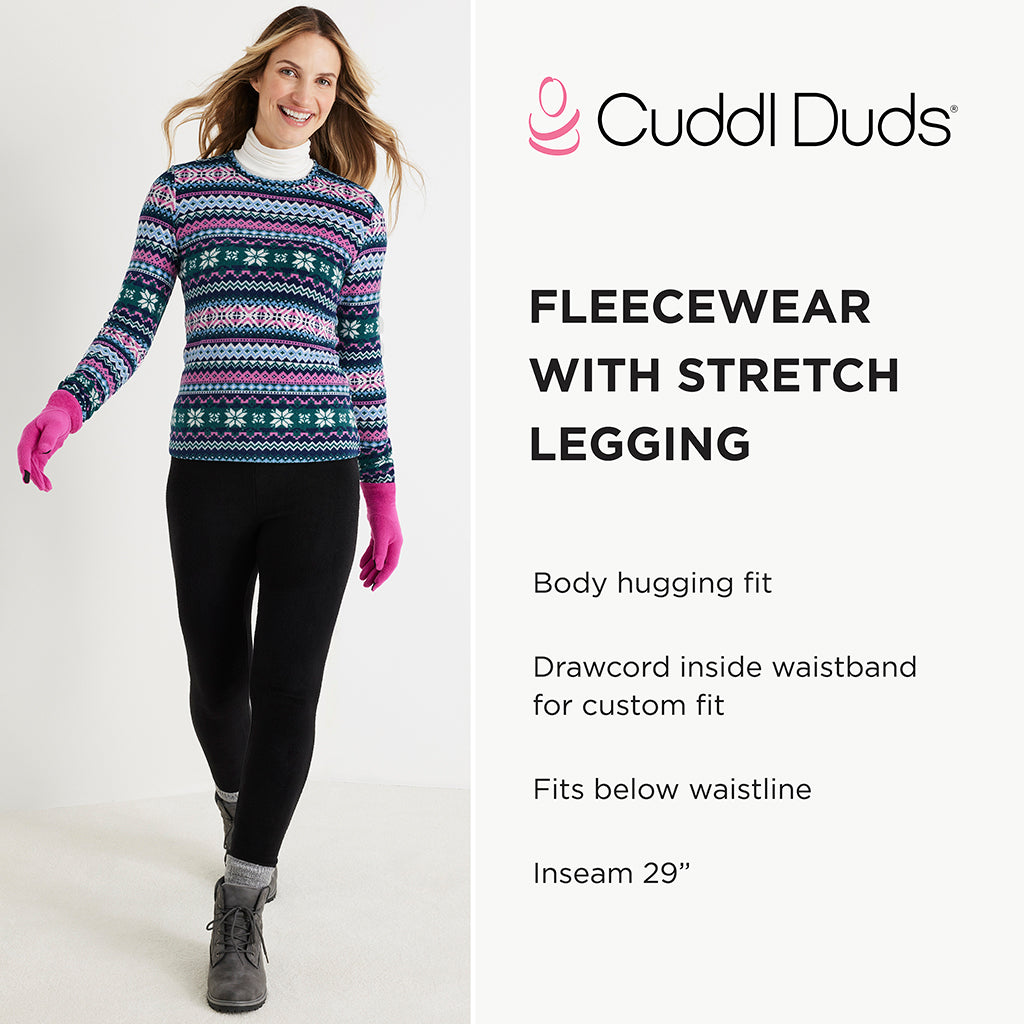 fleecewear with stretch legging