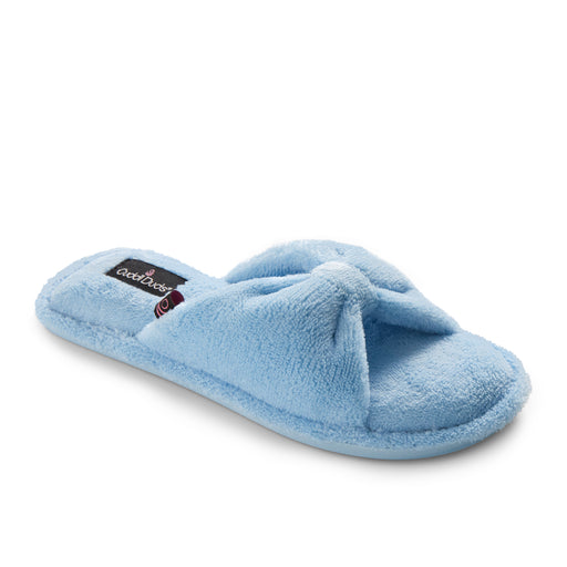 Country Air;@Gathered Terry Slide Slipper