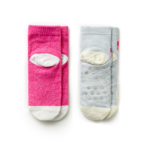 Unicorn;@Girls Unicorn Ankle Slipper Sock 2 Pack
