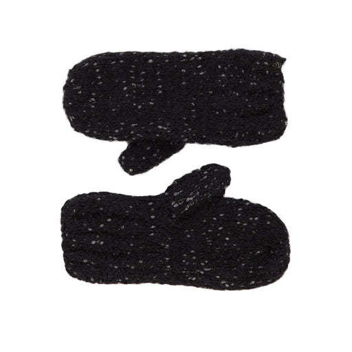 Black;@  Two Tone Color Cuddl Pop Mittens