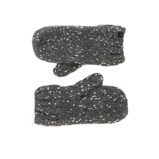 Grey Prt Two Tone Color Cuddl Pop Mittens