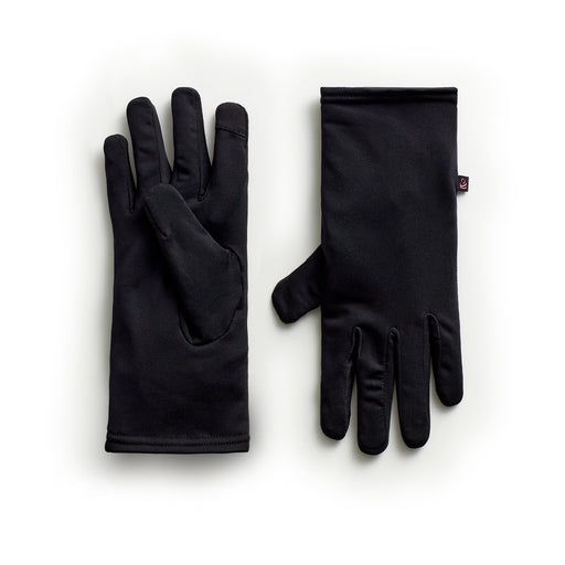 Black;@FlexFit Glove with Faux Fur Lining