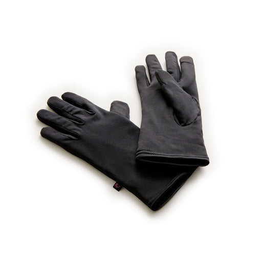 Black;@FlexFit Glove with Faux Fur Lining