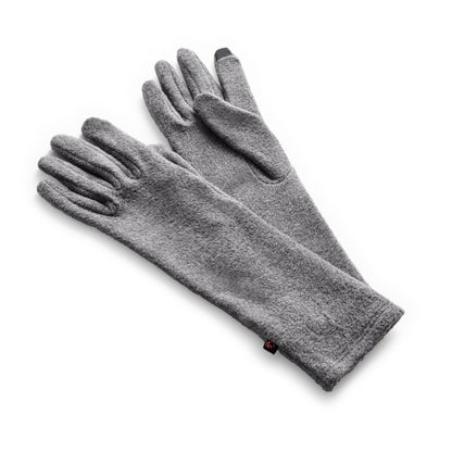 Charcoal Heather;@Fleece Long Glove 59% Polyester, 35% Recycled Polyester, 6% Elastane