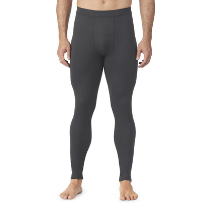Dark Grey;@A man wearing dark grey Far Infrared Enhance Pant