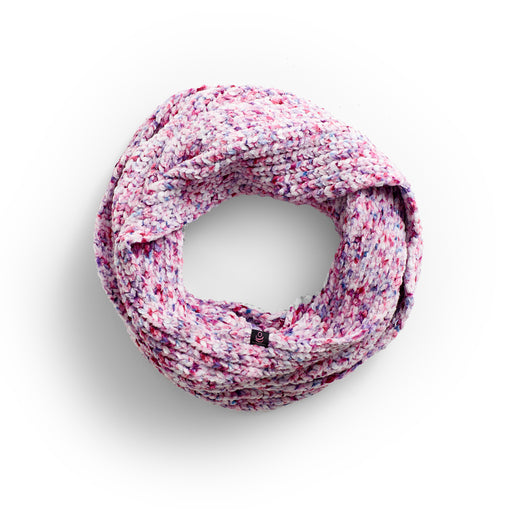 Berry Multi;@Chenille Infinity Scarf
