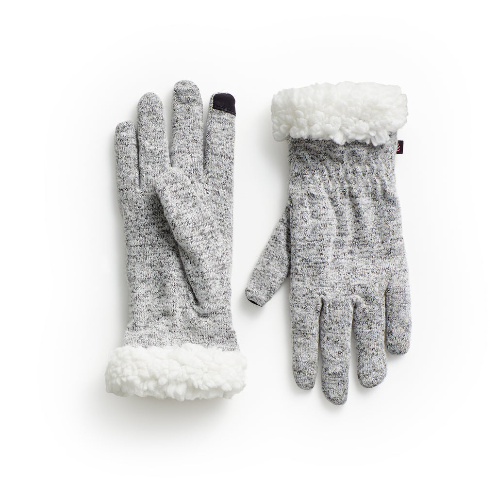 SoftKnit Glove with Sherpa Cuff