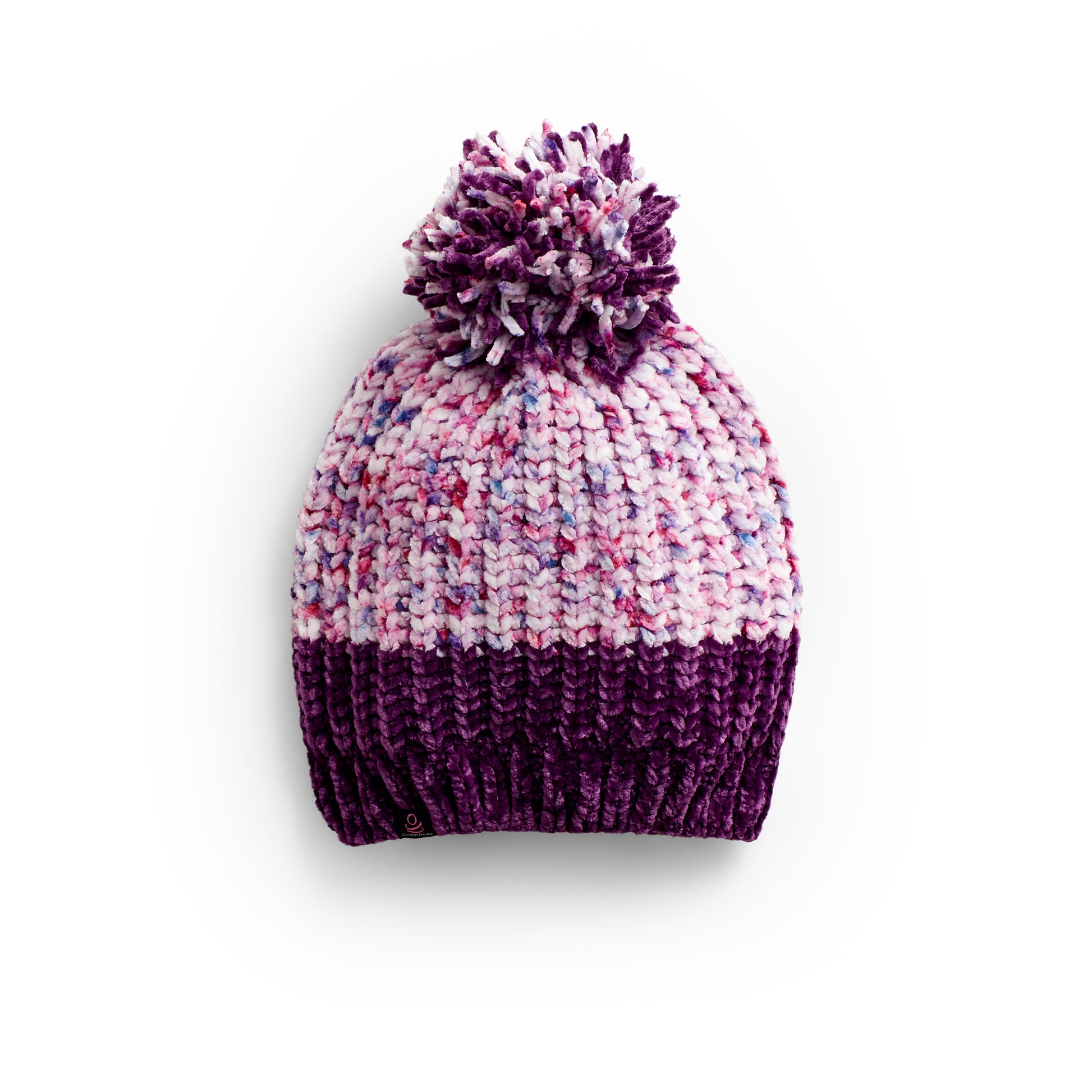 Berry Multi;@A chenille purple hat