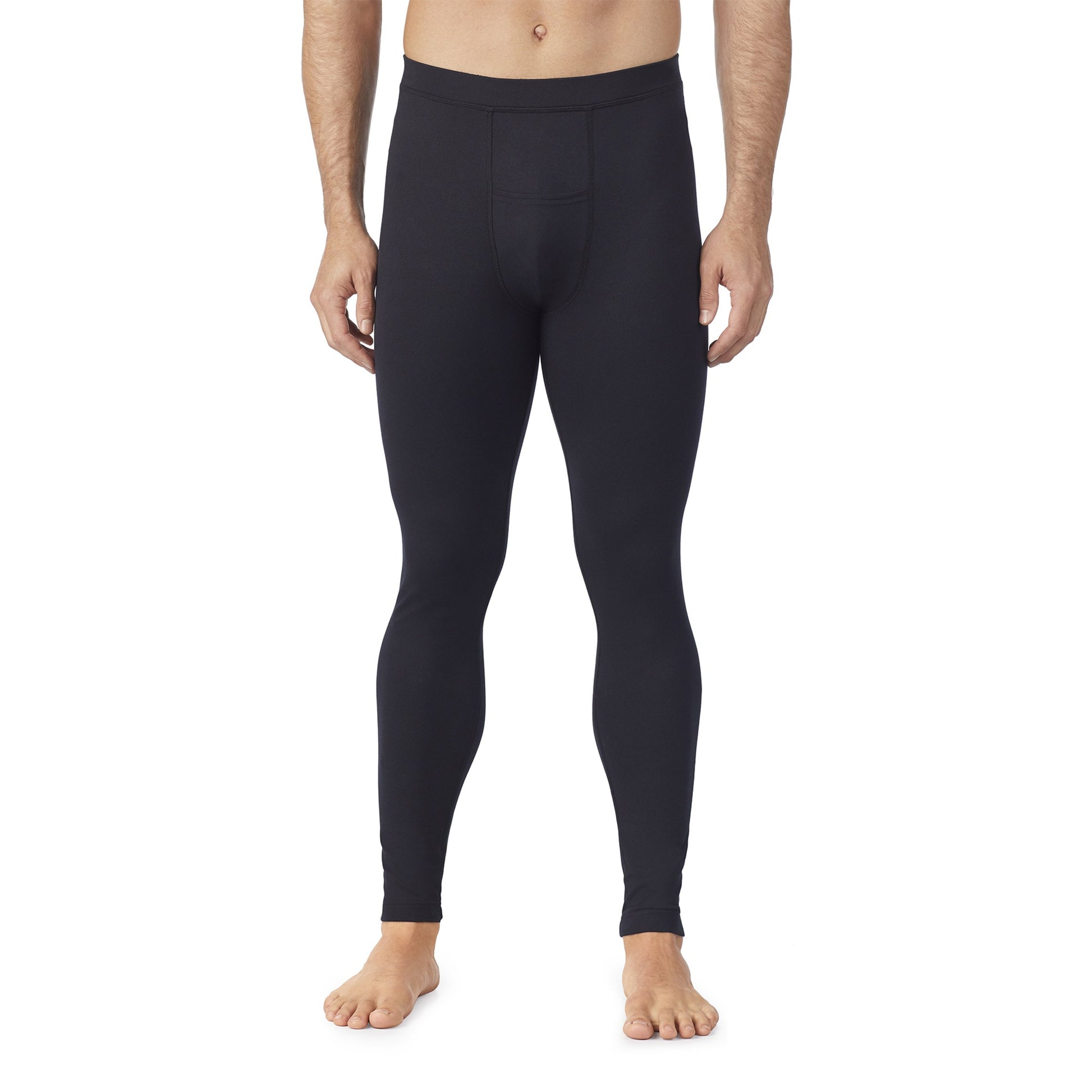 A man wearing black Far Infrared Enhance Pant